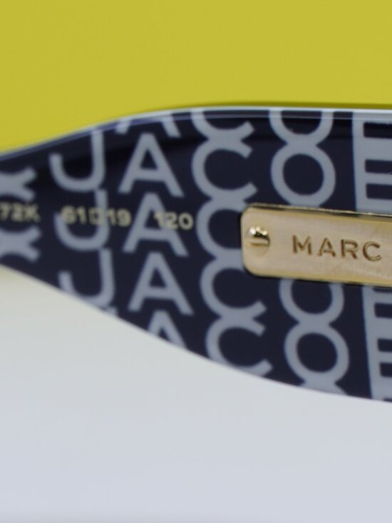 Marc Jacobs MJ 1087/S 0807 2K Cat Eye Sunglasses - Black / Grey AR main image 5